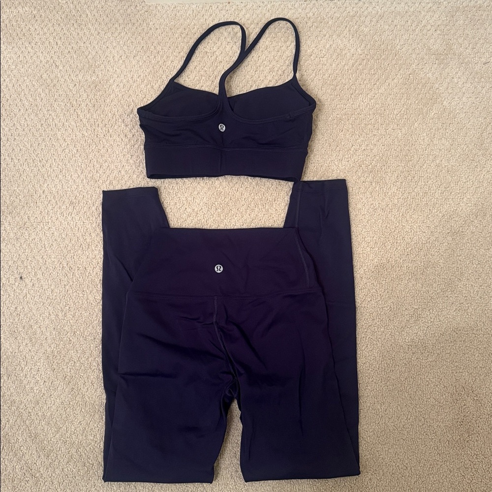 2-piece Navy Blue Lululemon Set